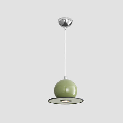 Modern Simplicity Sphere Iron 1-Light Pendant Light For Living Room