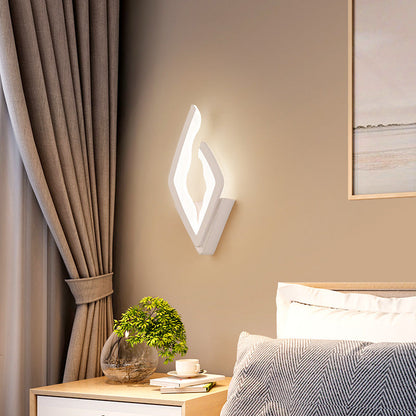 Modern Simplicity Diamond Iron Acrylic LED Wall Sconce Lamp For Bedroom