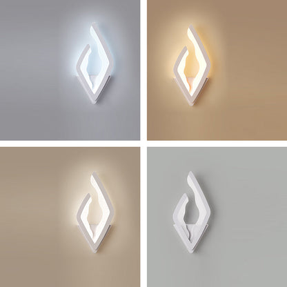 Modern Simplicity Diamond Iron Acrylic LED Wall Sconce Lamp For Bedroom