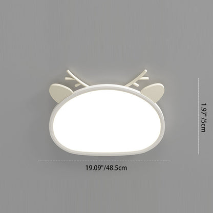 Children's Room LED Ceiling Light with Cute Animal Design
