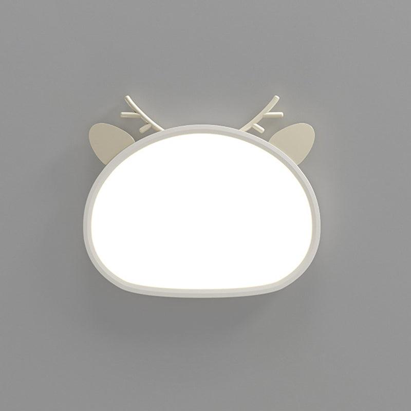 Children's Room LED Ceiling Light with Cute Animal Design