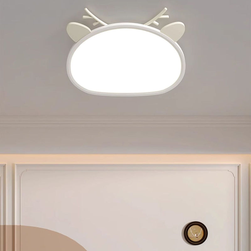 Children's Room LED Ceiling Light with Cute Animal Design