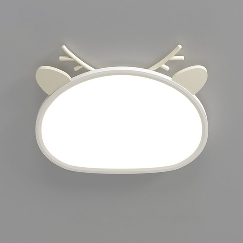 Children's Room LED Ceiling Light with Cute Animal Design