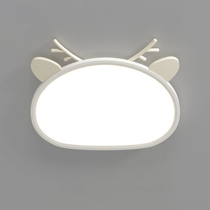 Children's Room LED Ceiling Light with Cute Animal Design