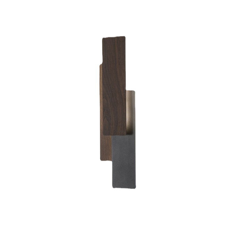 Modern Minimalist Multilayer Rectangular Iron LED Wall Sconce Lamp For Living Room