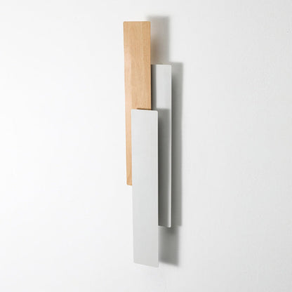Modern Minimalist Multilayer Rectangular Iron LED Wall Sconce Lamp For Living Room