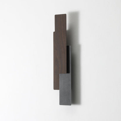 Modern Minimalist Multilayer Rectangular Iron LED Wall Sconce Lamp For Living Room