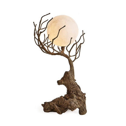 Modern Shabby Chic Tree PET 1-Light Table Lamp For Bedroom