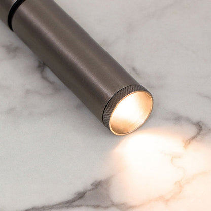 Modern Minimalist Deformable Long Tube Aluminum LED Pendant Light For Bedroom