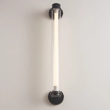 Contemporary Industrial Bar Design Iron Acrylic LED Wall Sconce Lamp For Hallway