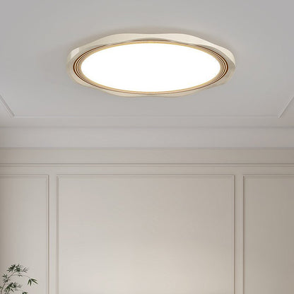 Modern Minimalist Round Iron Aluminum Alloy Acrylic LED Flush Mount Ceiling Light For Bedroom
