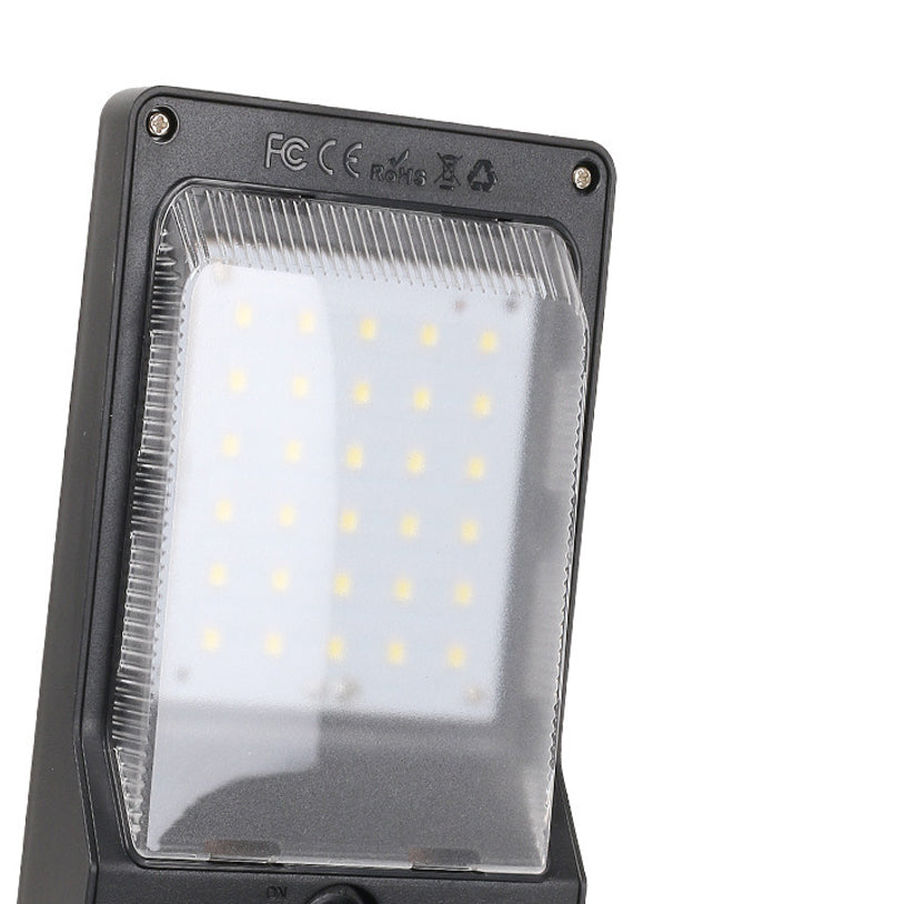 Modern Minimalist Waterproof L-Shape ABS & Plastics LED Solar Landscape Lighting Outdoor Lights For Garden