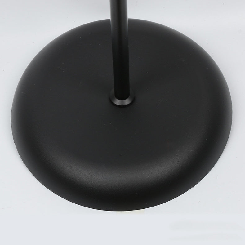 Modern Minimalist Fan Shape Iron Acrylic 1/2-Light Standing Floor Lamp For Study