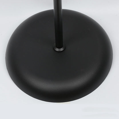 Modern Minimalist Fan Shape Iron Acrylic 1/2-Light Standing Floor Lamp For Study