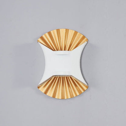 Contemporary Creative Waterproof Conch Aluminum Glass Outdoor LED Wall Sconce Lamp For Outdoor Patio