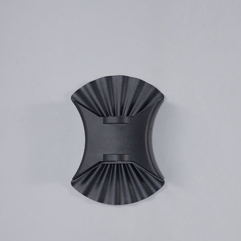 Contemporary Creative Waterproof Conch Aluminum Glass Outdoor LED Wall Sconce Lamp For Outdoor Patio