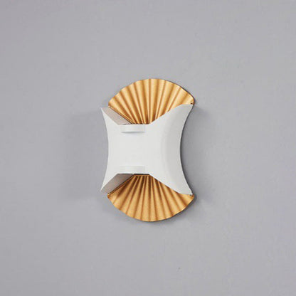 Contemporary Creative Waterproof Conch Aluminum Glass Outdoor LED Wall Sconce Lamp For Outdoor Patio