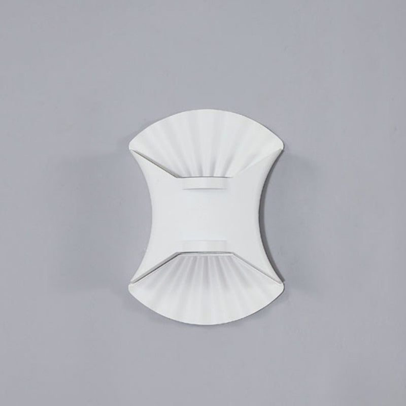 Contemporary Creative Waterproof Conch Aluminum Glass Outdoor LED Wall Sconce Lamp For Outdoor Patio