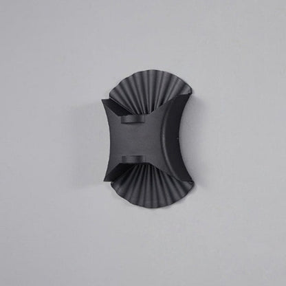 Contemporary Creative Waterproof Conch Aluminum Glass Outdoor LED Wall Sconce Lamp For Outdoor Patio