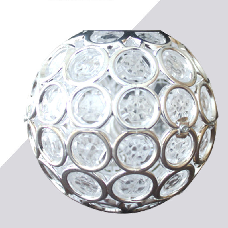 Modern Art Deco Globe Waterproof Solar Stainless Steel PVC Iron LED Outdoor Lights  Landscape Lighting  For Garden