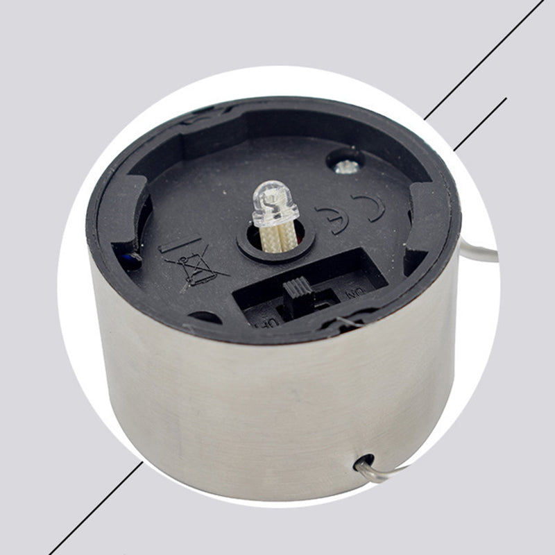 Modern Art Deco Globe Waterproof Solar Stainless Steel PVC Iron LED Outdoor Lights  Landscape Lighting  For Garden