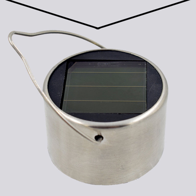 Modern Art Deco Globe Waterproof Solar Stainless Steel PVC Iron LED Outdoor Lights  Landscape Lighting  For Garden