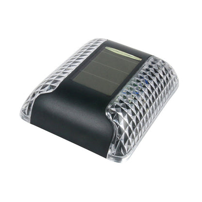 Modern Minimalist Waterproof Solar Rectangular Plastic LED Wall Sconce Lamp For Outdoor Patio