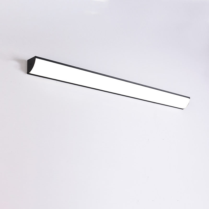Modern Minimalist Waterproof Rectangular Aluminum Acrylic LED Outdoor Wall Sconce Lamp For Garden