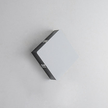 Contemporary Industrial Round Square Waterproof Aluminum Acrylic LED Outdoor Wall Sconce Lamp For Outdoor Patio