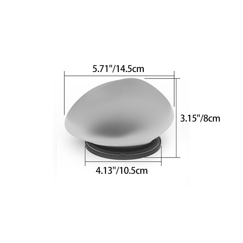 Modern Minimalist Waterproof Solar Pebble PP LED Outdoor Light Landscape Lighting For Garden