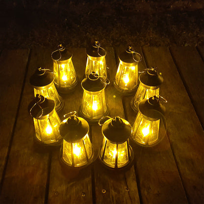 Modern Minimalist Waterproof Solar Lighthouse Iron Acrylic LED Camping Outdoor Light Landscape Lighting For Garden