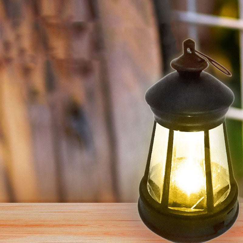 Modern Minimalist Waterproof Solar Lighthouse Iron Acrylic LED Camping Outdoor Light Landscape Lighting For Garden