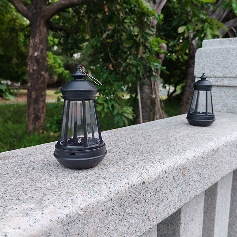 Modern Minimalist Waterproof Solar Lighthouse Iron Acrylic LED Camping Outdoor Light Landscape Lighting For Garden