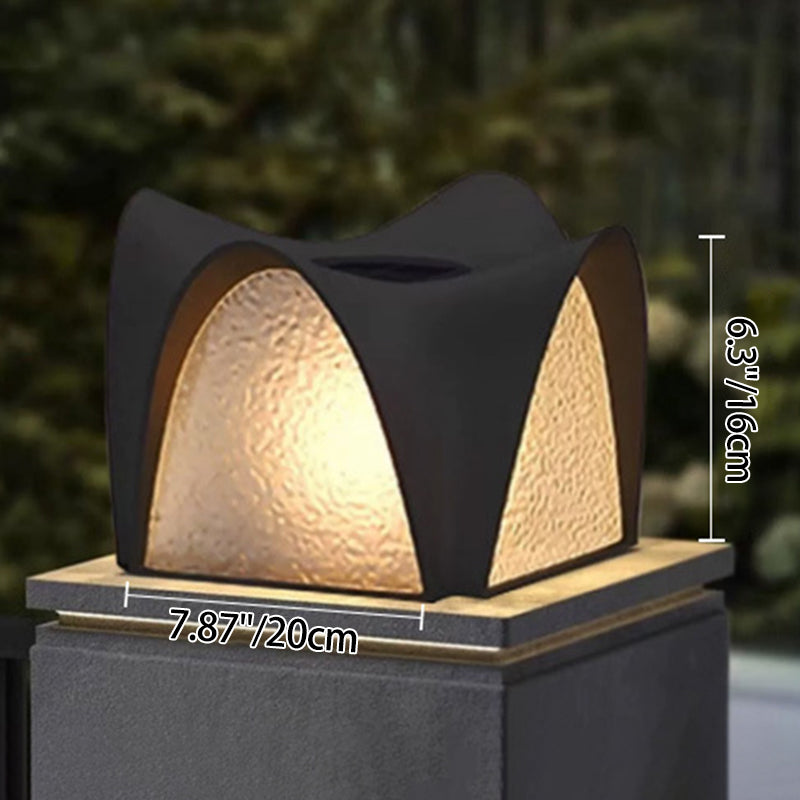 Modern Minimalist Waterproof Solar Stainless Steel ABS Round LED Landscape Lighting Outdoor Light For Outdoor Patio