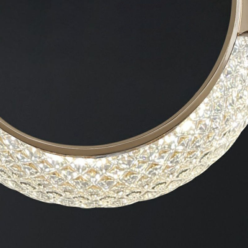 مصباح حائط LED على شكل قمر مصنوع من معدن PVC أكريليك بتصميم عصري بسيط لغرفة النوم 