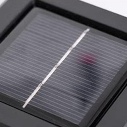 Modern Art Deco Waterproof Solar PC ABS Metal Square LED Landscape Lighting Outdoor Light For Garden