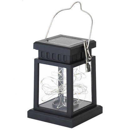 Modern Art Deco Waterproof Solar PC ABS Metal Square LED Landscape Lighting Outdoor Light For Garden