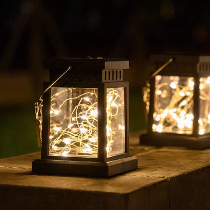 Modern Art Deco Waterproof Solar PC ABS Metal Square LED Landscape Lighting Outdoor Light For Garden