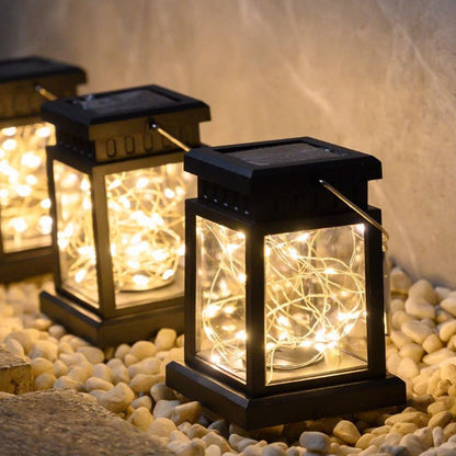 Modern Art Deco Waterproof Solar PC ABS Metal Square LED Landscape Lighting Outdoor Light For Garden