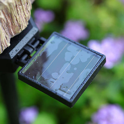 Modern Art Deco Waterproof Solar PP Resin Bird Decorative LED Landscape Lighting Outdoor Light For Garden