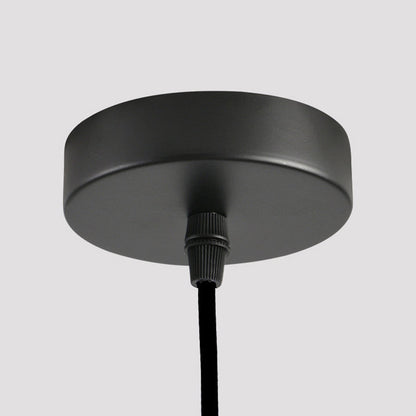 Contemporary Scandinavian Cotton Iron Flower High-Density Sound Absorption And Noise Reduction 1-Light Pendant Light For Dining Room