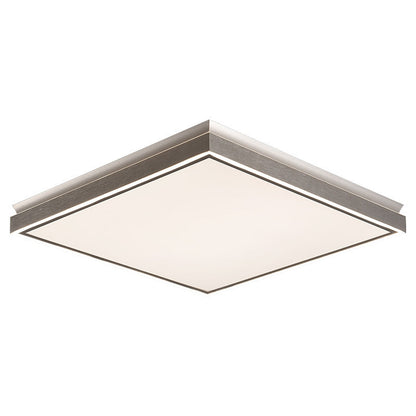 Modern Minimalist Aluminum Iron Acrylic Round Square Rectangle LED Flush Mount Ceiling Light For Living Room