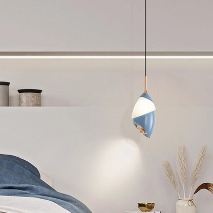 Modern Minimalist Liftable Lily Round Acrylic Aluminum LED Pendant Light For Living Room