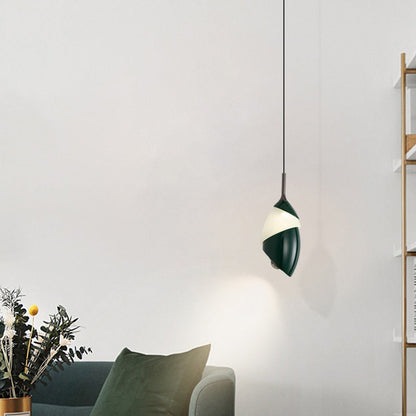Modern Minimalist Liftable Lily Round Acrylic Aluminum LED Pendant Light For Living Room