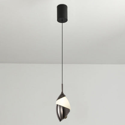 Modern Minimalist Liftable Lily Round Acrylic Aluminum LED Pendant Light For Living Room