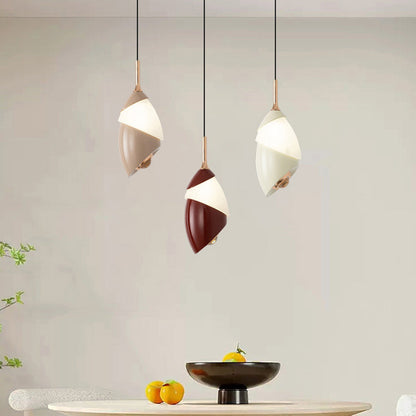 Modern Minimalist Liftable Lily Round Acrylic Aluminum LED Pendant Light For Living Room