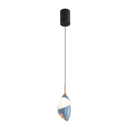 Modern Minimalist Liftable Lily Round Acrylic Aluminum LED Pendant Light For Living Room