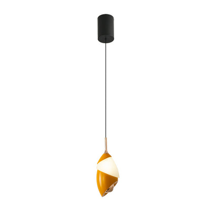 Modern Minimalist Liftable Lily Round Acrylic Aluminum LED Pendant Light For Living Room