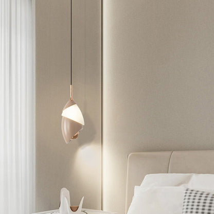 Modern Minimalist Liftable Lily Round Acrylic Aluminum LED Pendant Light For Living Room