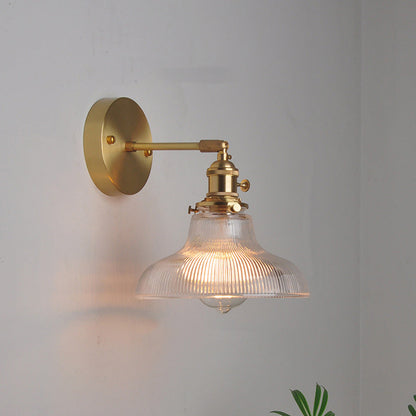 現代的なスカンジナビアの麦わら帽子グリーンフラワーラウンドガラスアイアン1ライト壁取り付け用燭台ランプリビングルーム用